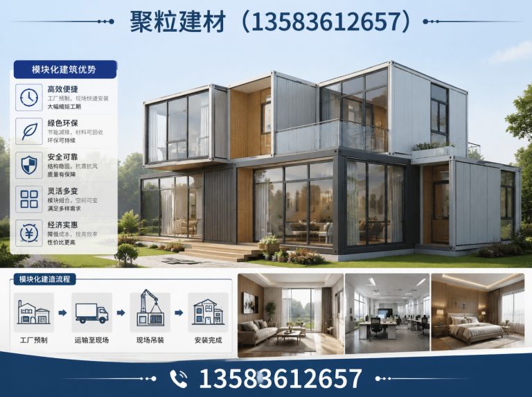 山东模块化建筑展示图